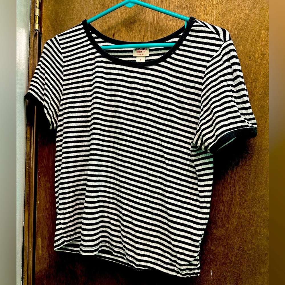 Cute Basic Striped Top